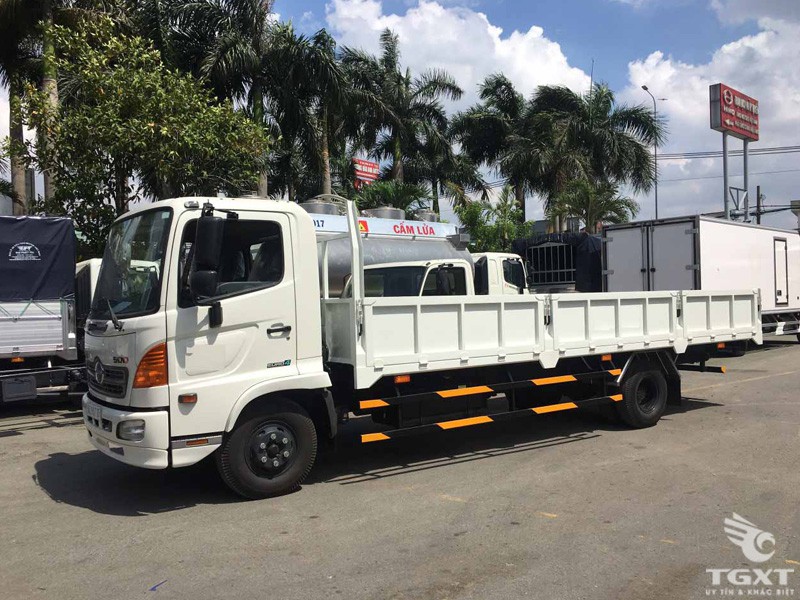 Xe Tải Hino Fc9jltc 6 4 Tấn 6t4 6 4t Thùng Lửng Giá Tốt Nhất