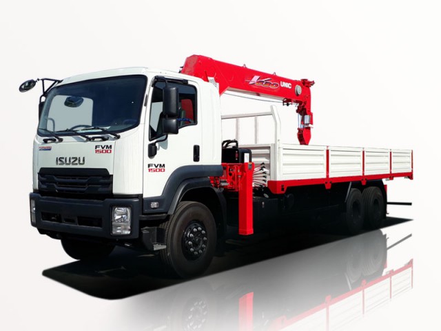 Isuzu FVR34Q xe tải cẩu Isuzu FVR34Q tải trọng 64 tấn khi gắn cẩu