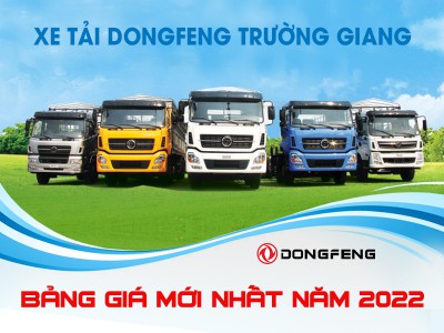 Bảng Giá Xe Tải Dongfeng Trường Giang Cập Nhật Tháng 03/2023