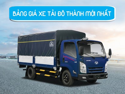 Bảng Giá Xe Tải Đô Thành Mới Cập Nhật Tháng 12/2024 Ưu Đãi Nhất