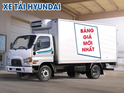 Bảng Giá Xe Tải Hyundai Cập Nhật Tháng 12/2024