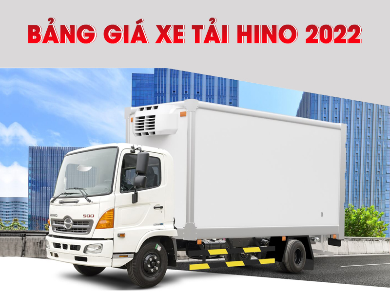 Bảng Giá Xe tải Hino 8 tấn thùng lửng  2020