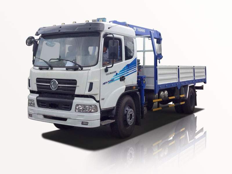 Xe Cẩu Dongfeng Trường Giang 7T4 - 7.4T - 7.4 Tấn Gắn Cẩu Tadano