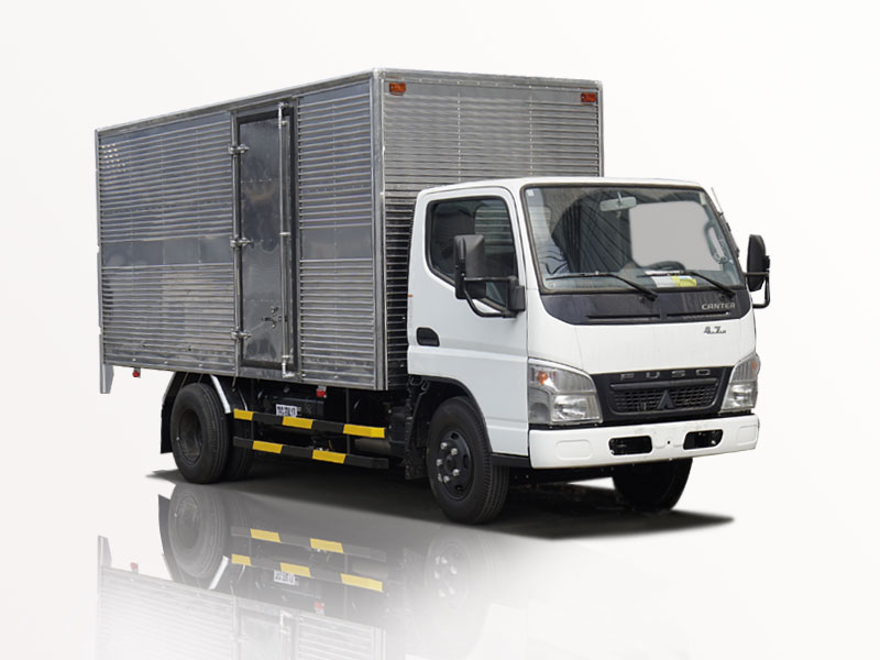 Xe Tải Fuso Canter 4.7LW 1.9T - 1T9 - 1.9 Tấn Thùng Kín Khuyến Mãi Lớn