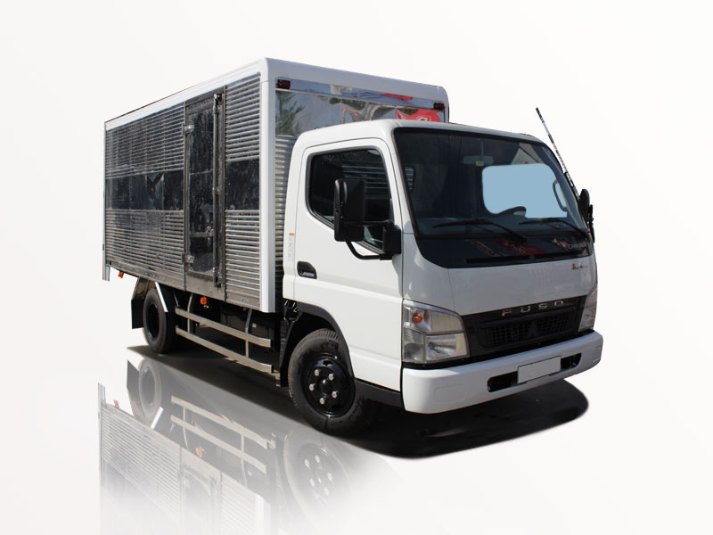 Xe Tải Fuso Canter 6.5WIDE 3.5T - 3T5 - 3.5 Tấn Thùng Kín Bán Trả Góp