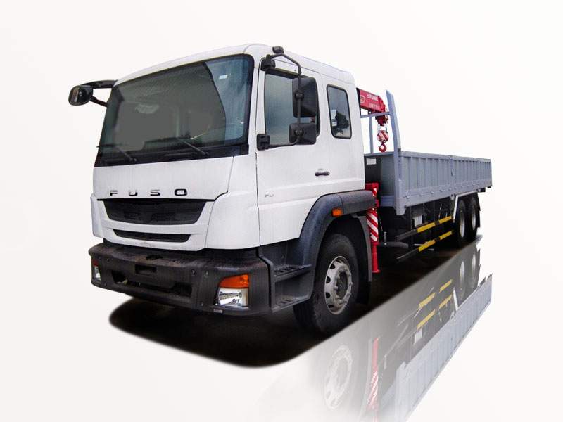 Xe Cẩu Fuso 3 Chân 14 Tấn Gắn Cẩu Unic Chính Hãng Giao Ngay