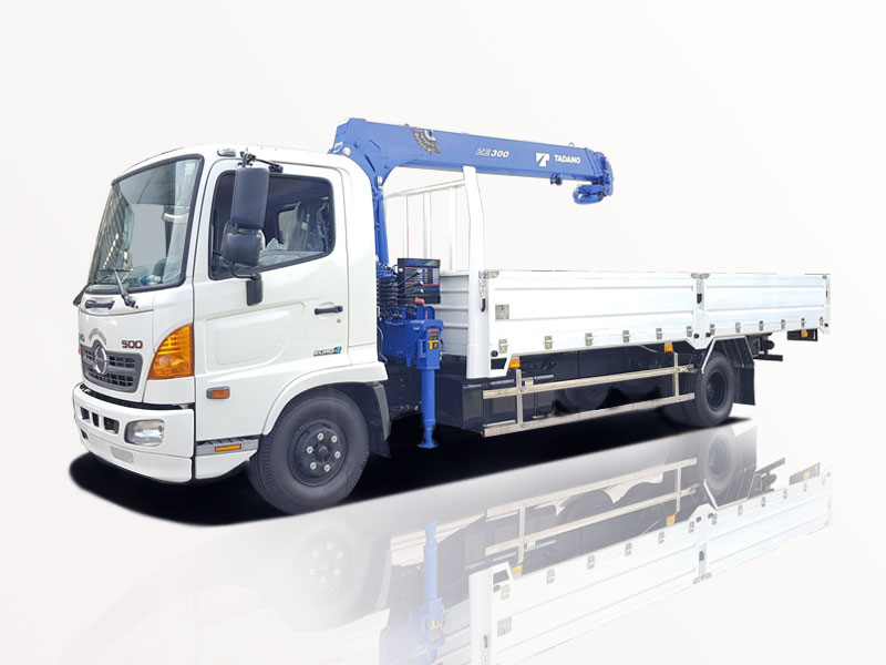 Xe Cẩu Hino FC9JLTA 4.7T - 4T7 - 4.7 Tấn Gắn Cẩu Tadano TM-ZE304MH