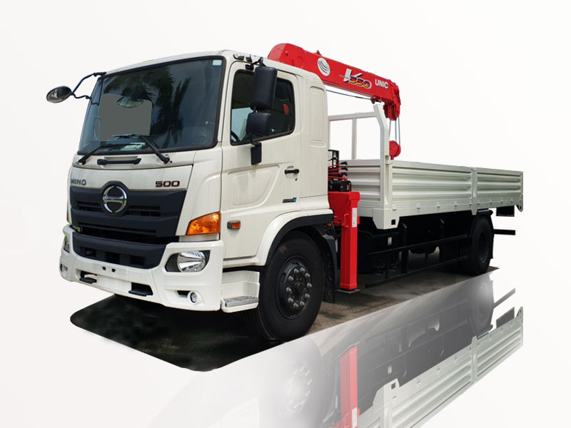 Xe Cẩu Hino FG8JT7A 7 Tấn Gắn Cẩu Unic URV545