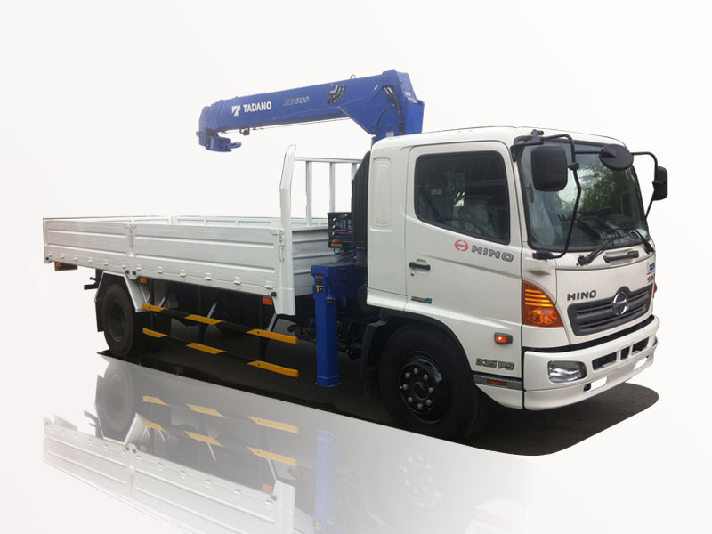 Xe Cẩu Hino FG8JP7A 6T7 - 6.7 Tấn - 6.7T Gắn Cẩu Tadano TM-ZT504H