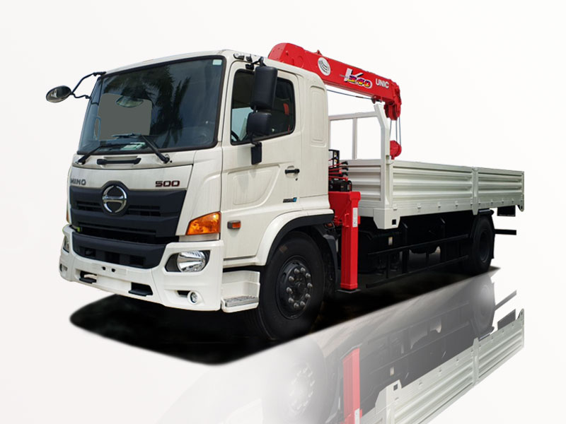 Xe Cẩu Hino FG8JT7A 7T3 - 7.3T - 7.3 Tấn Gắn Cẩu Unic URV343 Giá Tốt