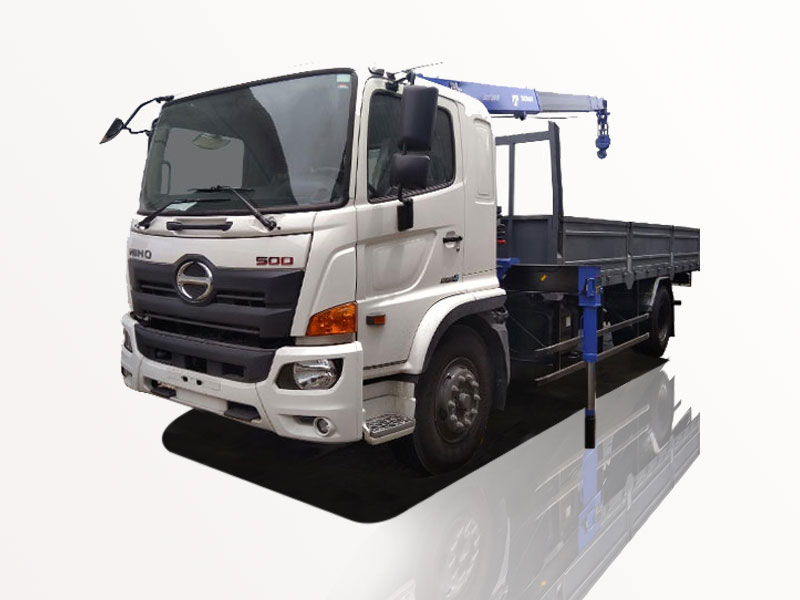 Xe Tải Hino FG8JP7A 7T5 - 7.5 Tấn - 7.5T Gắn Cẩu Tadano TM-ZE304MH