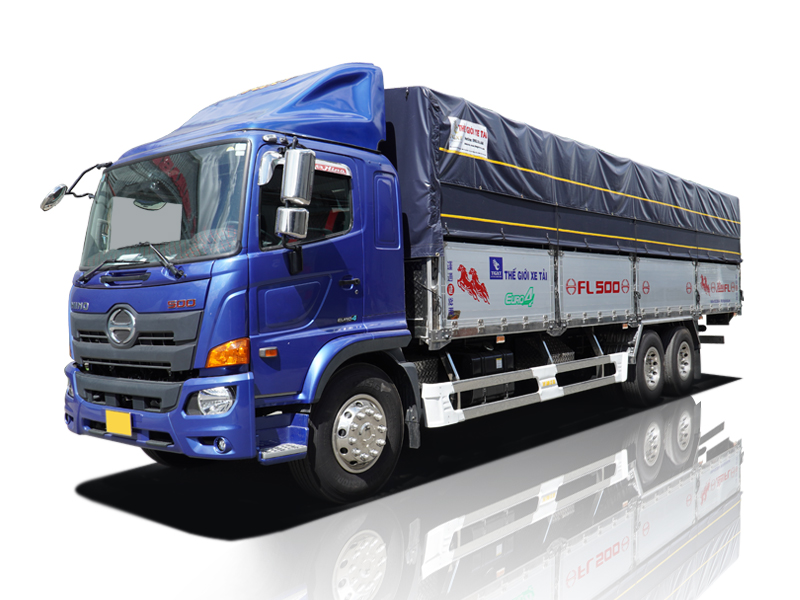 Xe Tải Hino FL8JW7A 15 Tấn Thùng Bạt