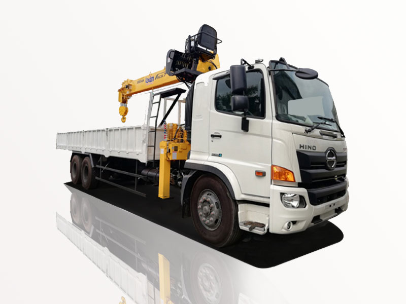 Xe Cẩu Hino FL8JW7A 12 Tấn Gắn Cẩu Soosan 7 Tấn 6 Khúc