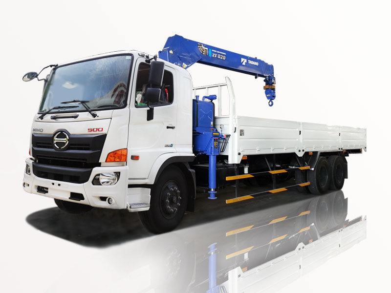 Xe Cẩu Hino FL8JT7A 11T7 - 11.7T - 11.7 Tấn Gắn Cẩu Tadano TM-ZR604GH