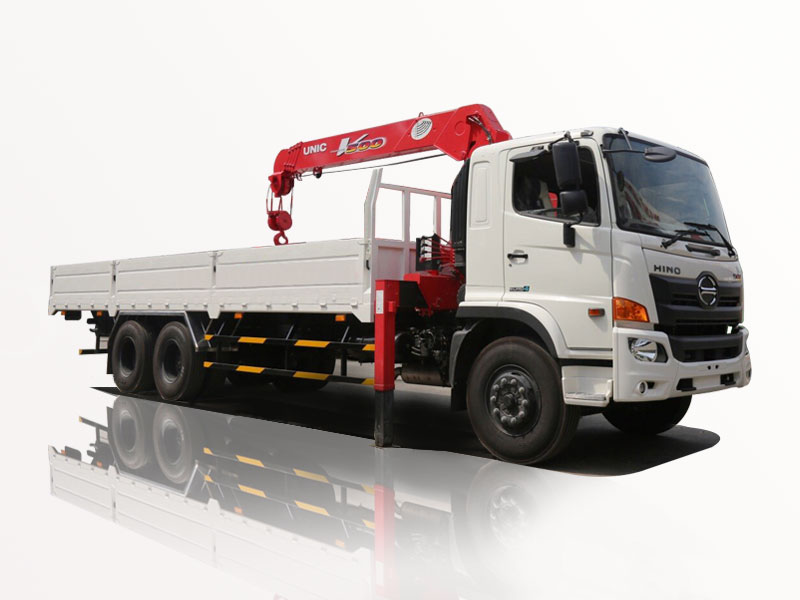 Xe Cẩu Hino FL8JT7A 13 Tấn Gắn Cẩu Unic URV504