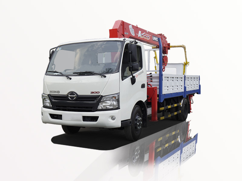 Xe Cẩu Hino XZU720L 2 Tấn Gắn Cẩu Unic URV346