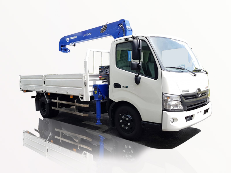 Xe Cẩu Hino XZU720L 2.2T - 2T2 - 2.2 Tấn Gắn Cẩu Tadano TM-ZE305MH