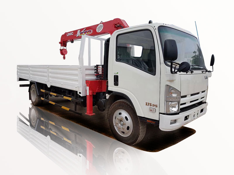 Xe Cẩu Isuzu Vĩnh Phát 6T9 Gắn Cẩu Unic URV374