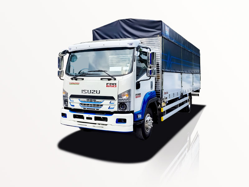 Xe Tải Isuzu FRR90QE5 6 Tấn Thùng Bạt