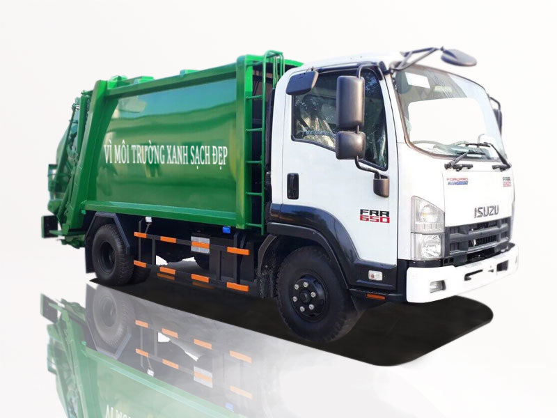 Xe Ép Rác Isuzu FRR90HE4 4T6 - 4.6 Tấn - 4.6T 8.4 Khối Giá Ưu Đãi