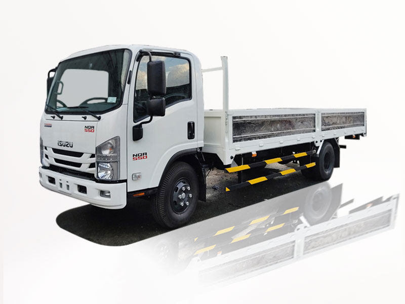 Xe Tải Isuzu NQR75ME4 5.5T - 5T5 - 5.5 Tấn Thùng Lửng Chính Hãng