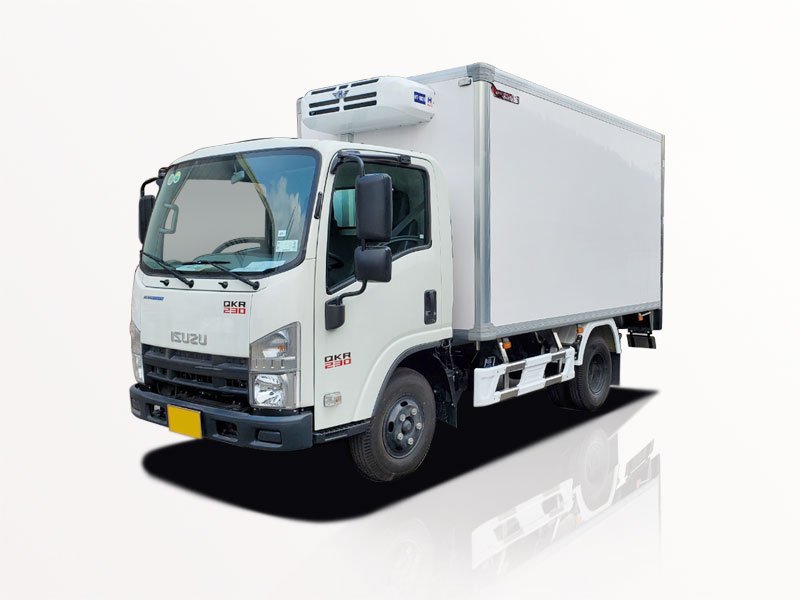 Xe Tải Isuzu QLR77FE4 2 Tấn Thùng Đông Lạnh