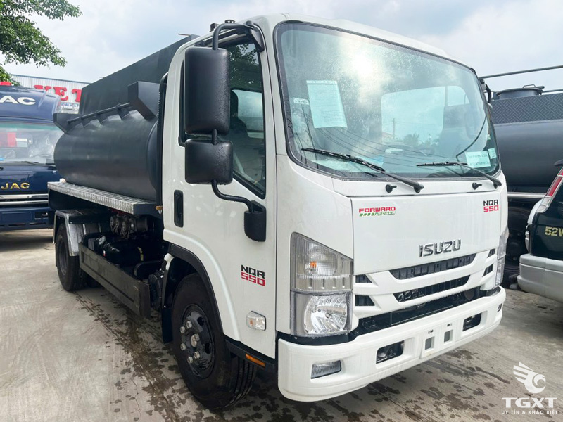 Xe Bồn Chở Xăng Dầu Isuzu NQR75HE5 7 Khối