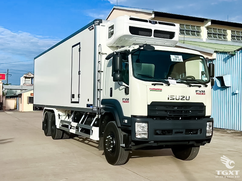 Xe Tải Đ&ocirc;ng Lạnh Isuzu FVM60WE5 14 Tấn