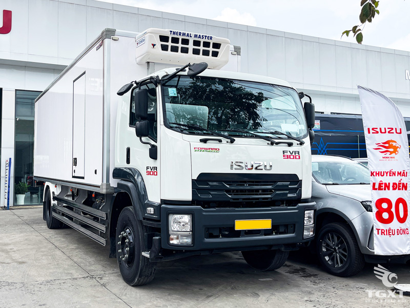 Xe Tải Đ&ocirc;ng Lạnh Isuzu FVR34SE5 6.8 Tấn