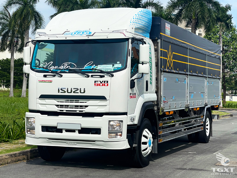 Xe Tải Isuzu FVR34UE5 8 Tấn Thùng Bạt