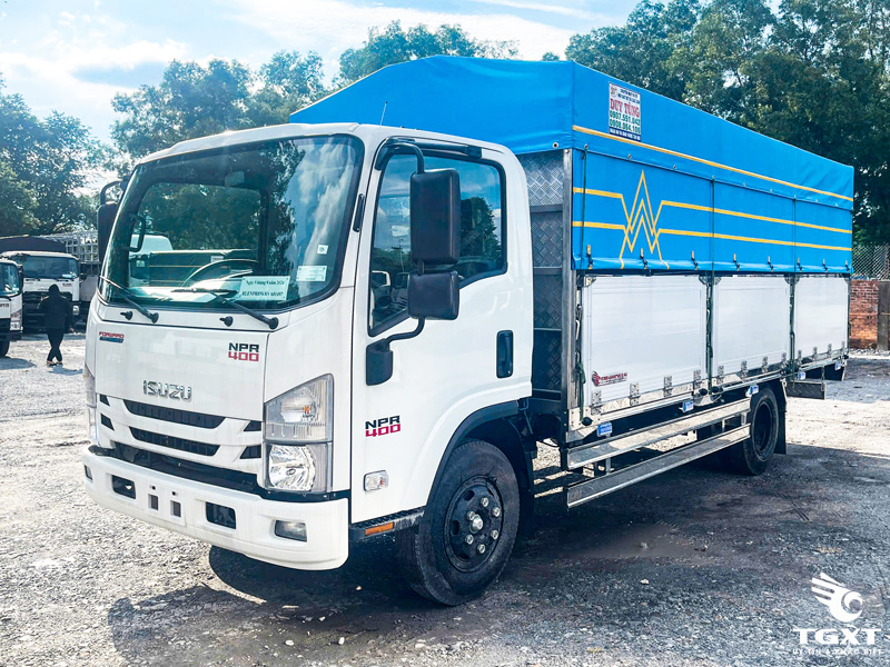 Xe Tải Isuzu NPR85KE5 3.5 Tấn Thùng Bạt